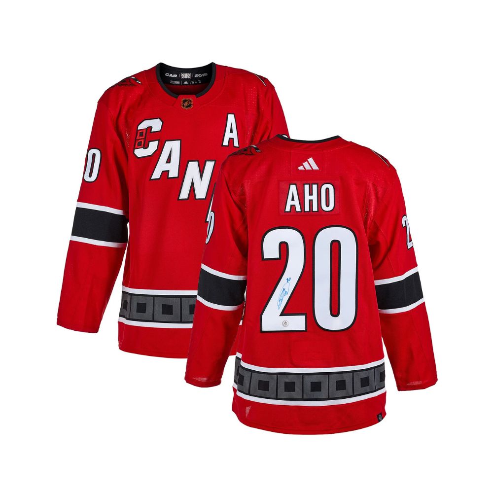 Chandail Officiel Autographié Retro Adidas - Sebastian Aho