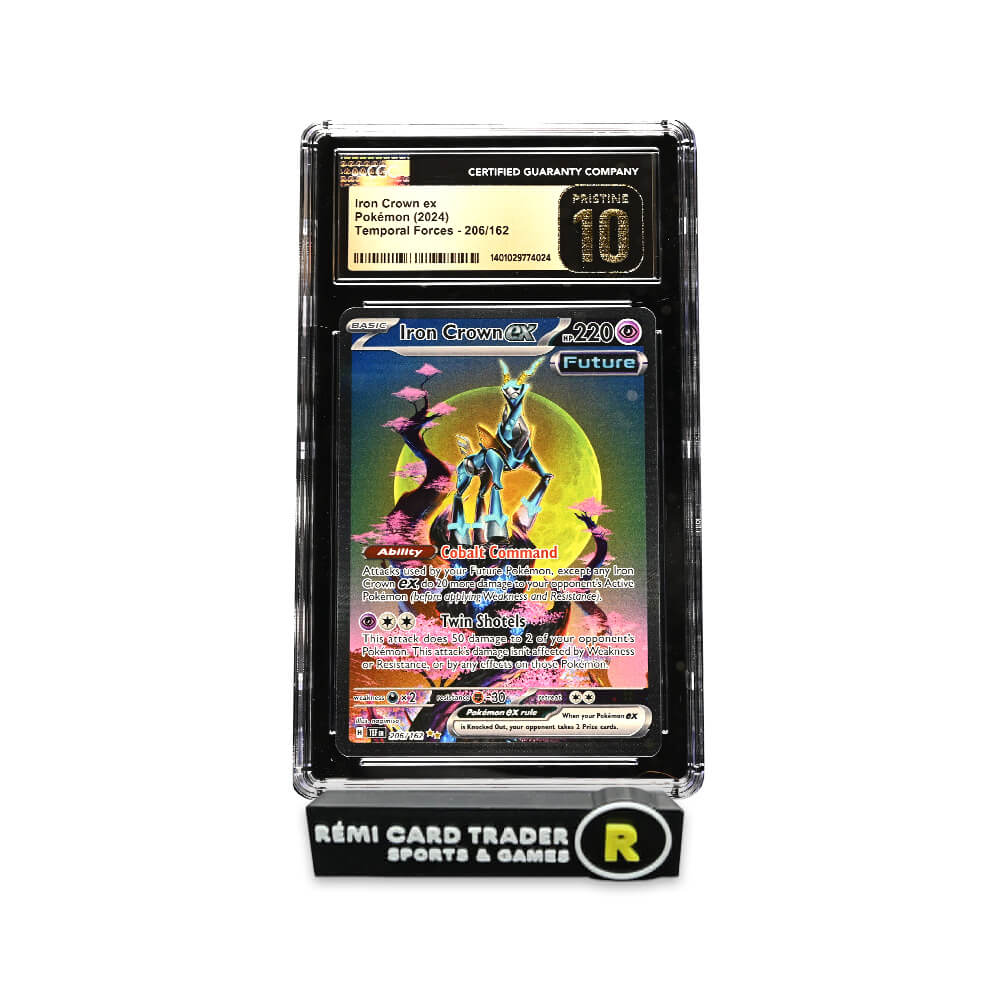 POKÉMON 2024 IRON CROWN EX (TEMPORAL FORCES) #206 CGC PRISTINE 10
