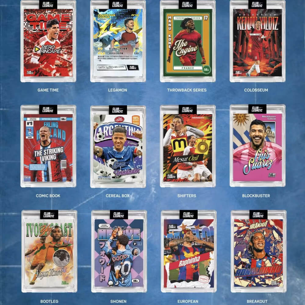 2026 Club Legacyz Icons World Heroes 5th Edition Soccer Box