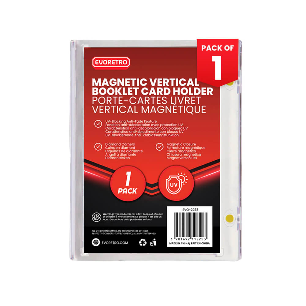 Magnetic Display Case  - Evoretro - For Vertical Booklet Holder