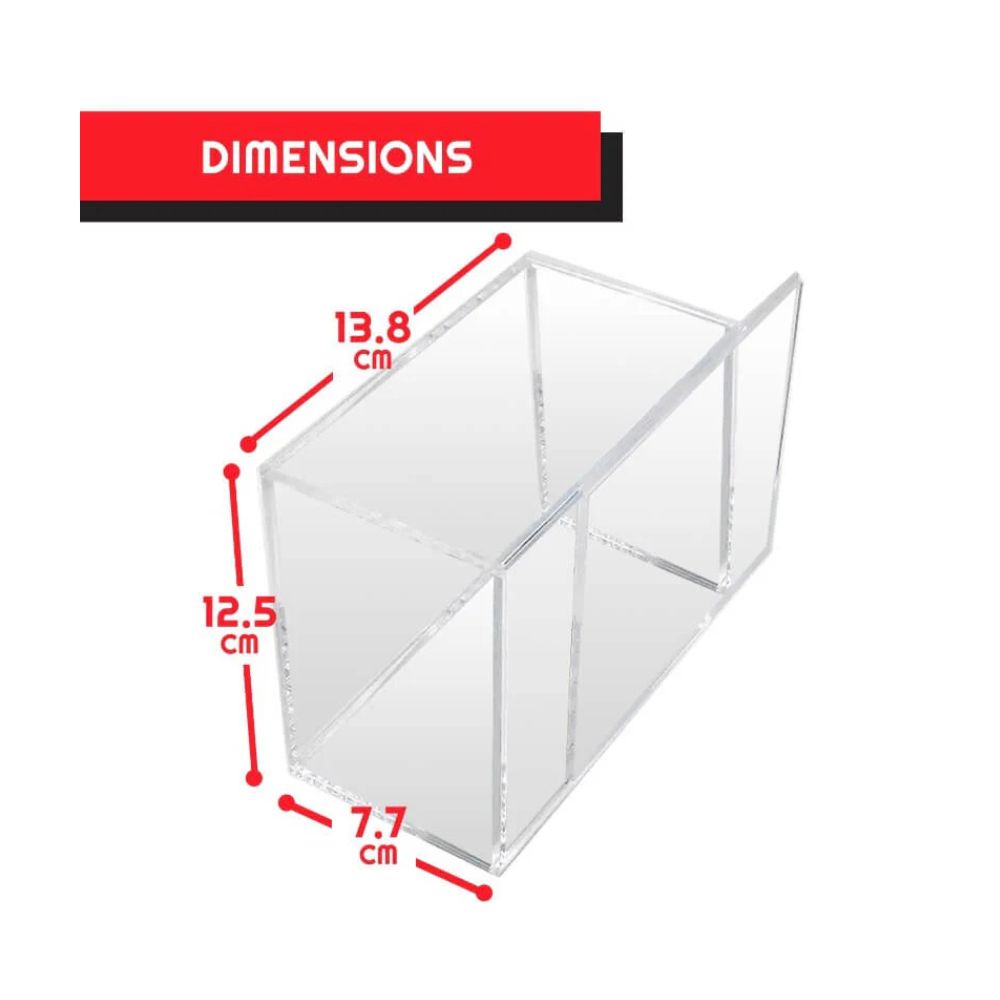 Transparent Acrylic Protector With Sliding Lid - Evoretro - For Booster Boxes