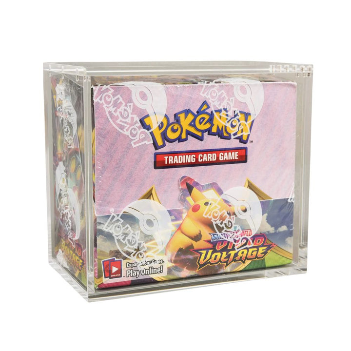 Protecteur Acrylique Transparent 5mm Avec Couvercle Magnétique - Evoretro - Pour Booster Box