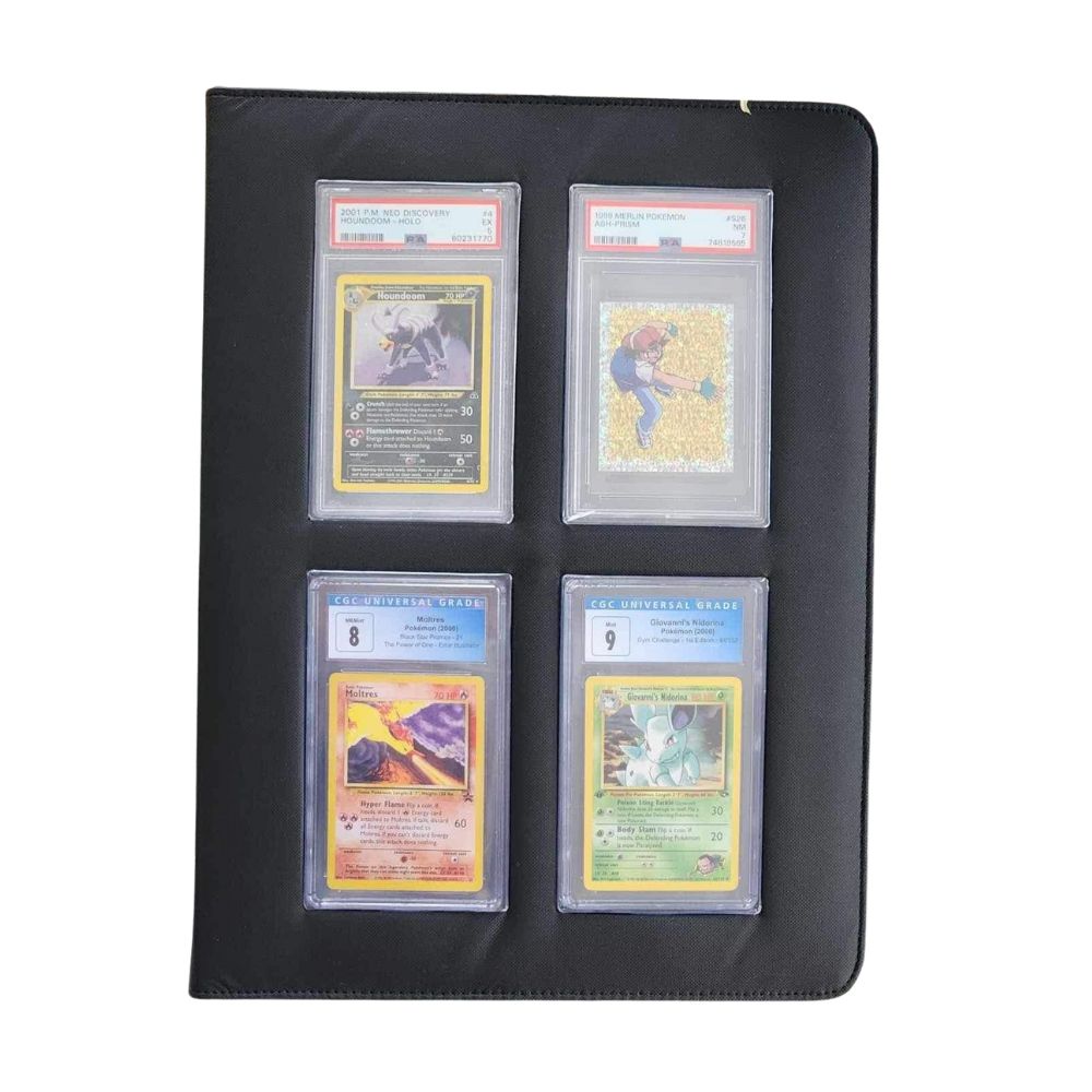 Binder Evoretro Pour Slab & One Touch Pour 36 Cartes - Noir