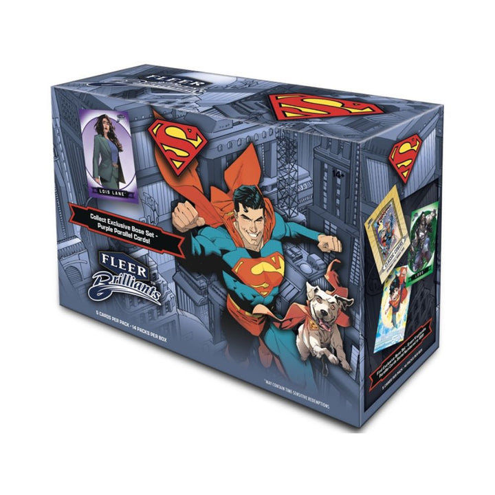 2025 Upper Deck Fleer Brilliants Superman Mega Box