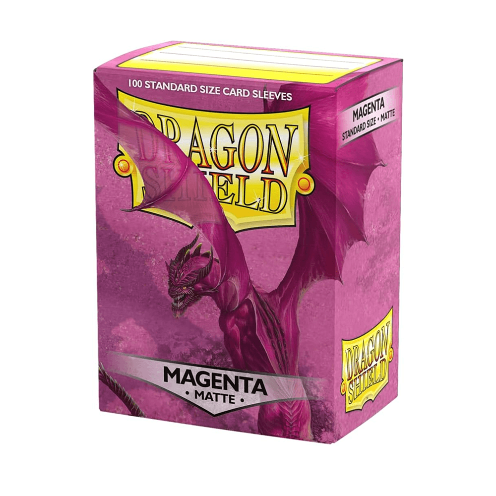 Dragon Shield - Standard Size Sleeves - Magenta Matte - 100ct