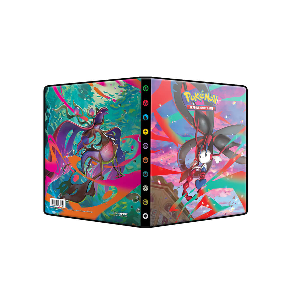 Pokémon - Ultra Pro Portfolio De 4 Pochettes - Mega Evolution Chaos Rising