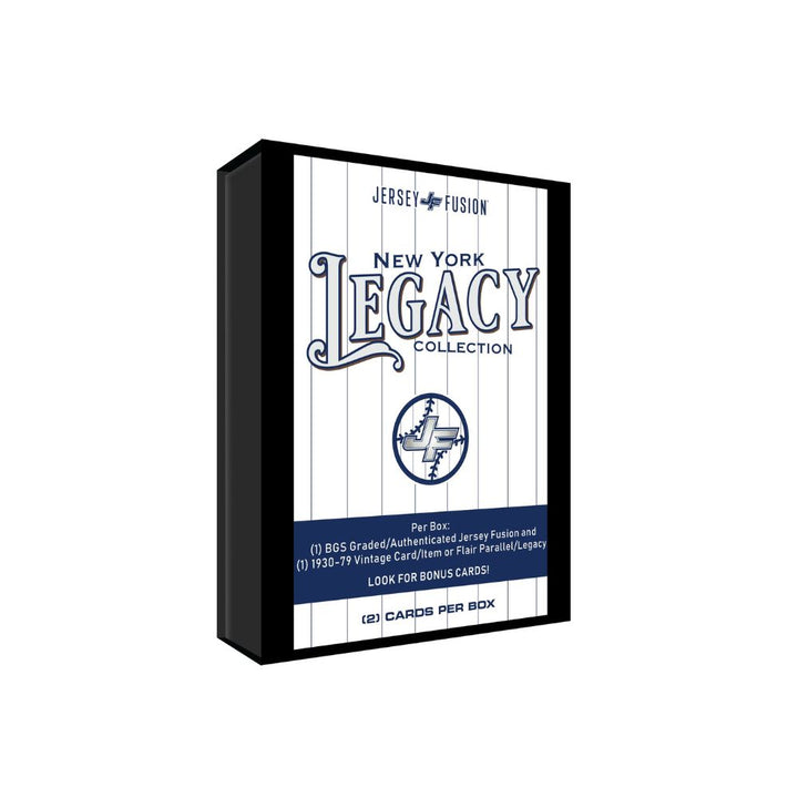 2025 Jersey Fusion New York Legacy Collection Baseball Hobby Box