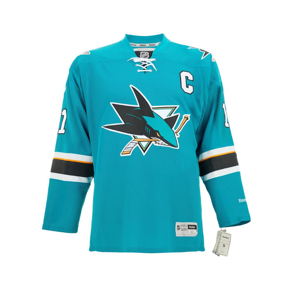 Chandail Officiel Autographié Reebok - Owen Nolan