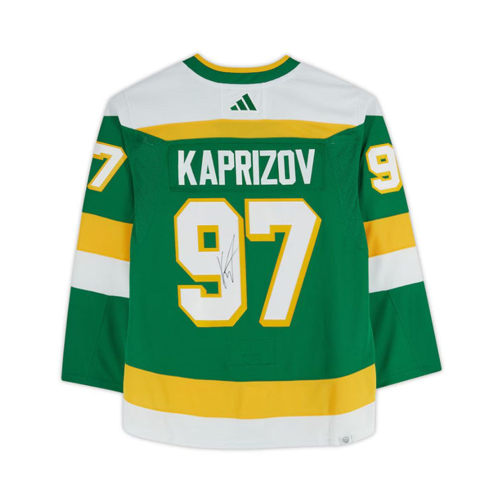 Official Autographed Adidas Retro Jersey - Kirill Kaprizov