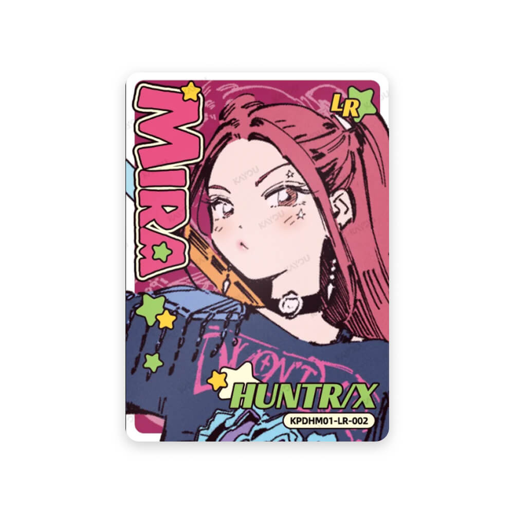 KPOP Demon Hunters - Collectible Trading Cards - Special Mini Edition