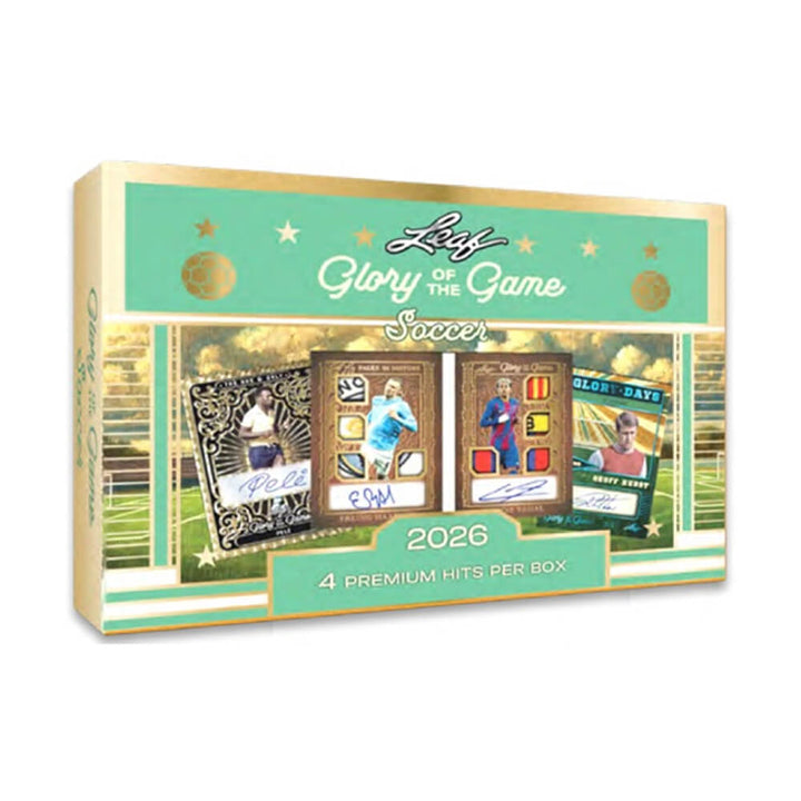 2026 Leaf Glory of the Game Soccer Hobby Box