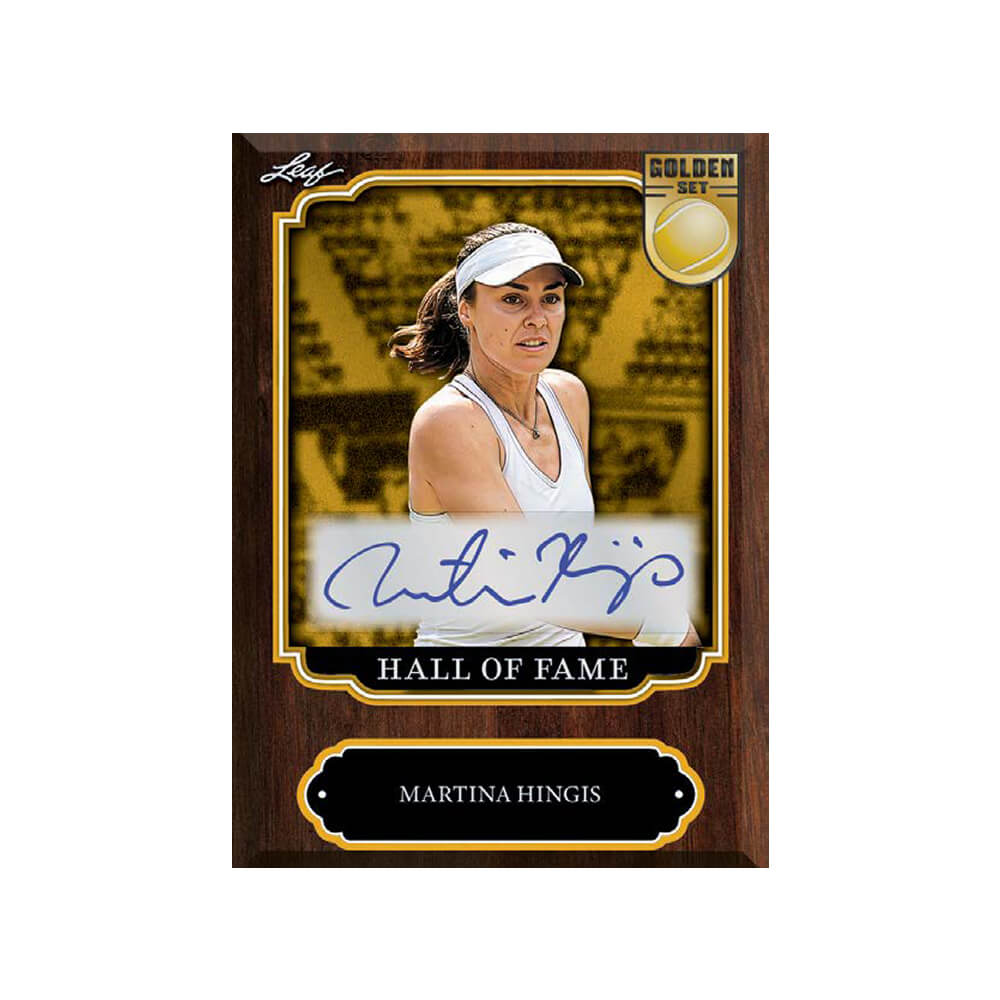 2026 Leaf Metal Tennis Golden Set Hobby Box
