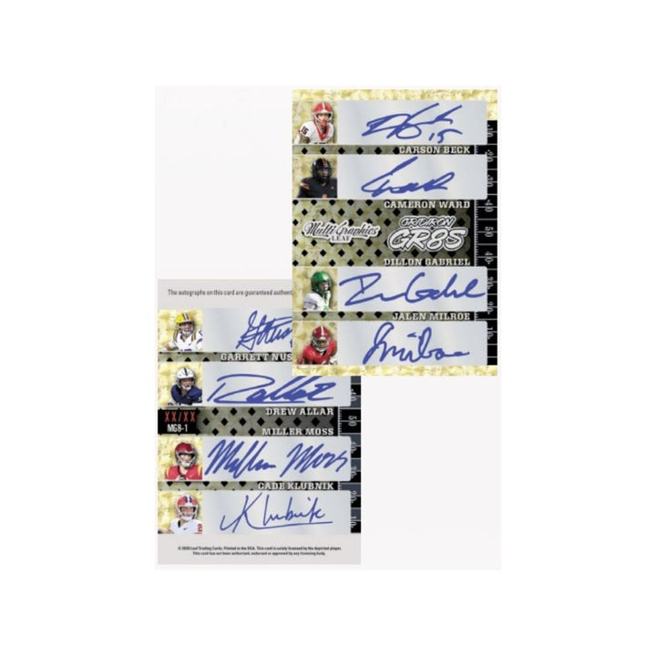 2024 Leaf Eclectic Football Jumbo Hobby Box