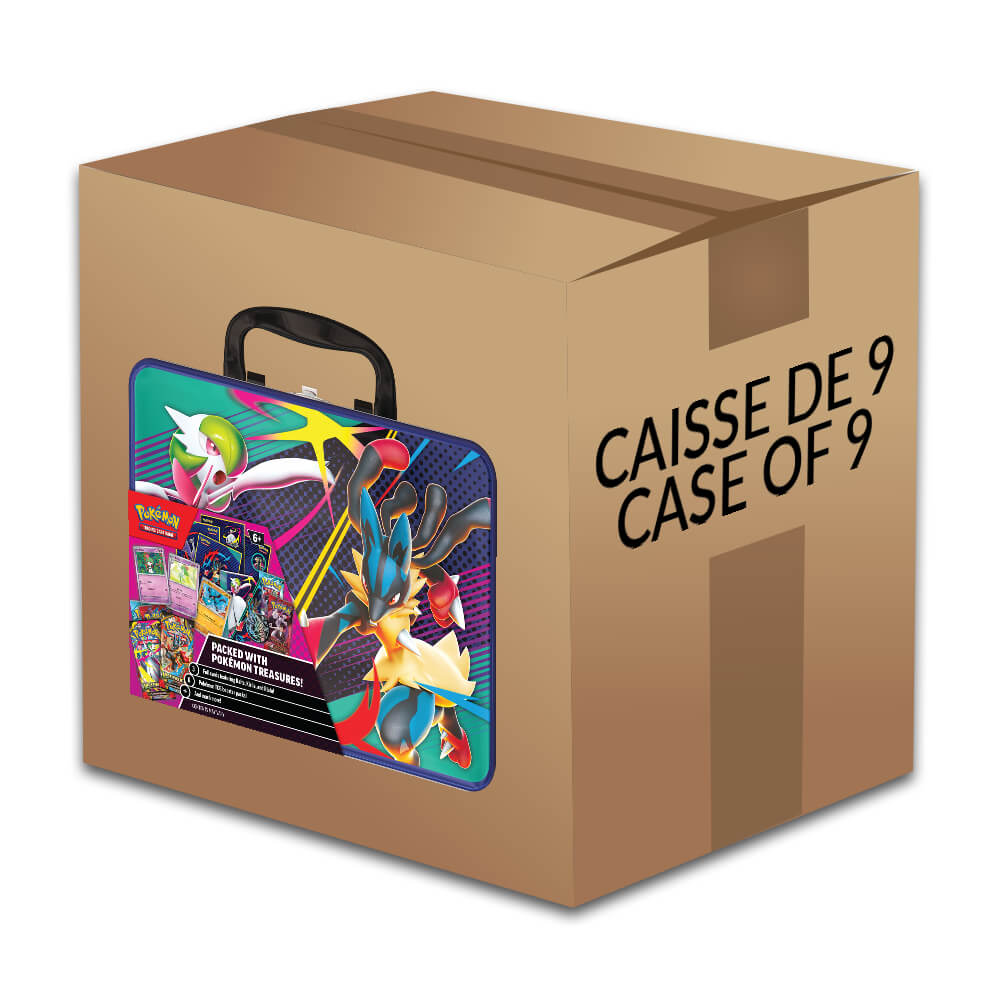 Pokémon Collector Chest Tin Fall 2025 - Caisse Scellée de 9