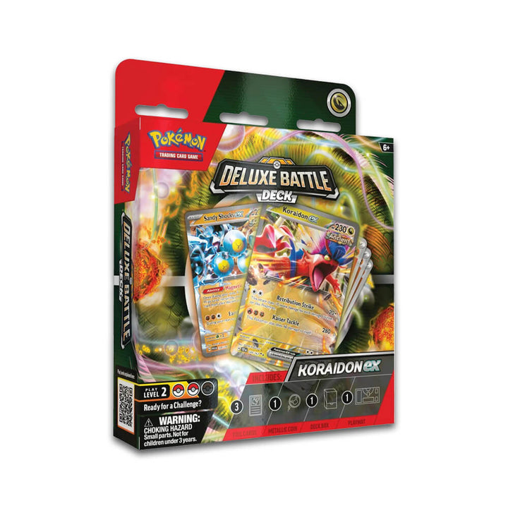 Pokémon Deluxe Battle Deck - Miraidon EX & Koraidon EX
