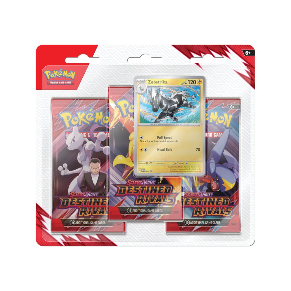 Pokémon - Scarlet & Violet Destined Rivals - 3 Pack Blister