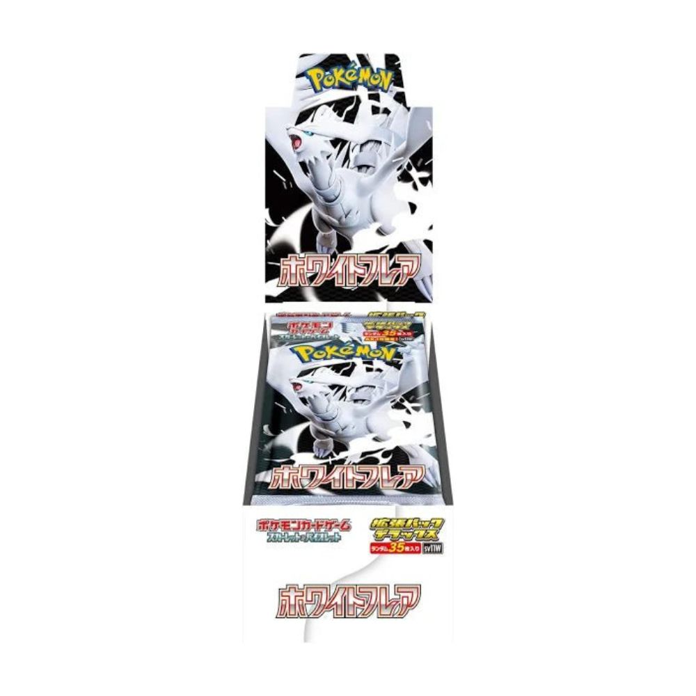 Pokémon Scarlet & Violet White Flare Deluxe Booster Box (Japanese)