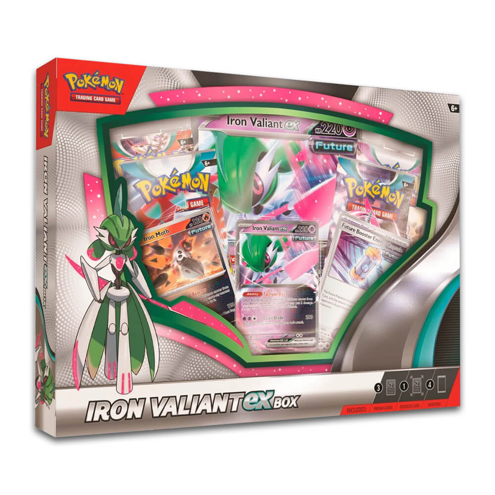 Pokémon Roaring Iron Valiant EX Box