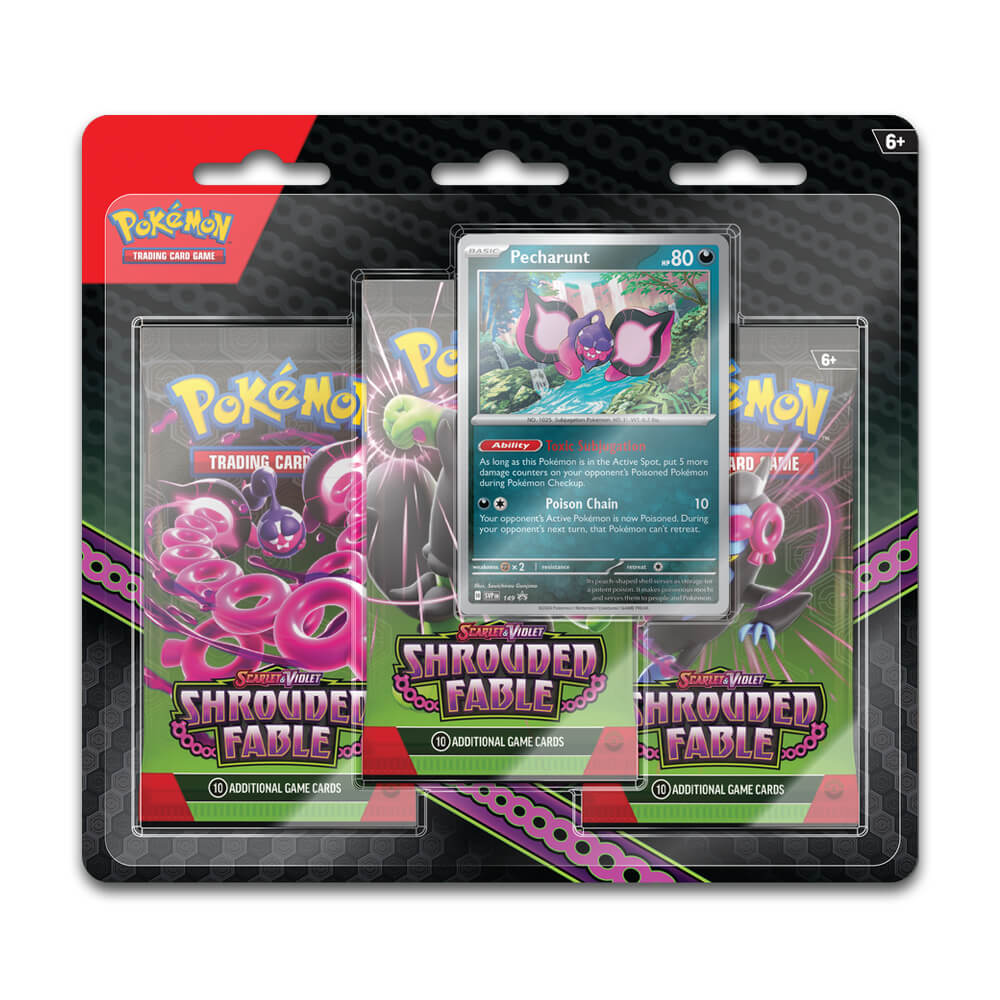 Pokémon Scarlet & Violet Shrouded Fable 3 Pack Blister