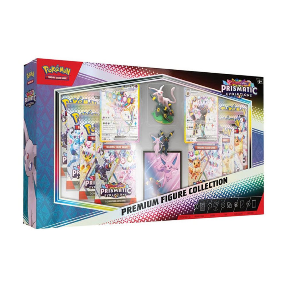 Pokémon Scarlet & Violet Prismatic Evolutions Premium Figure Collection