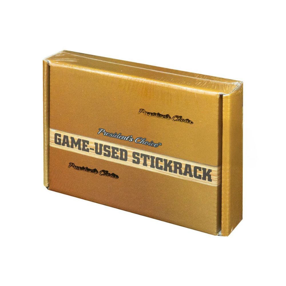 2020-21 President's Choice Game Used Stickrack Hockey Hobby Box