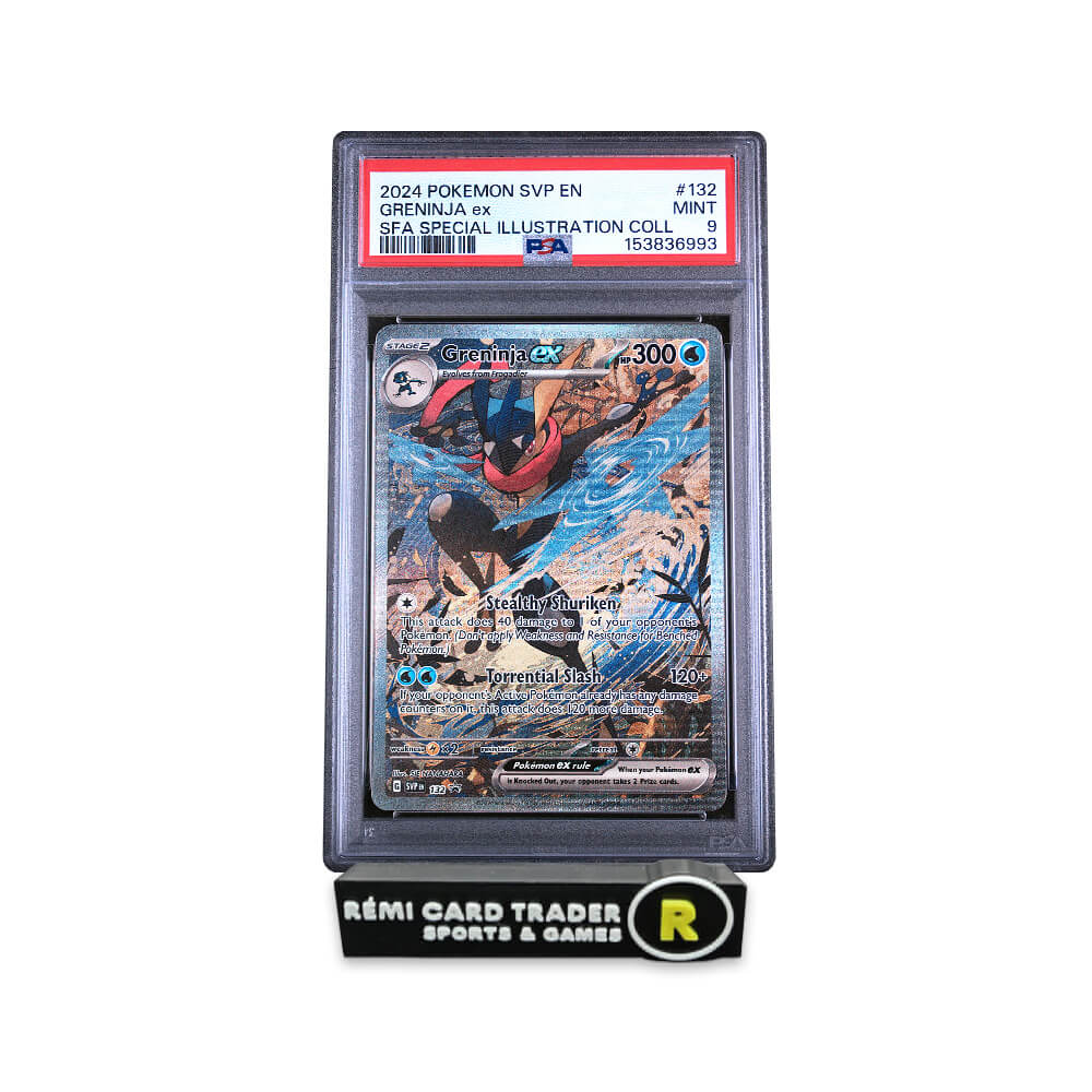 POKÉMON 2024 GRENINJA EX (BLACK STAR PROMO) #132 PSA MINT 9