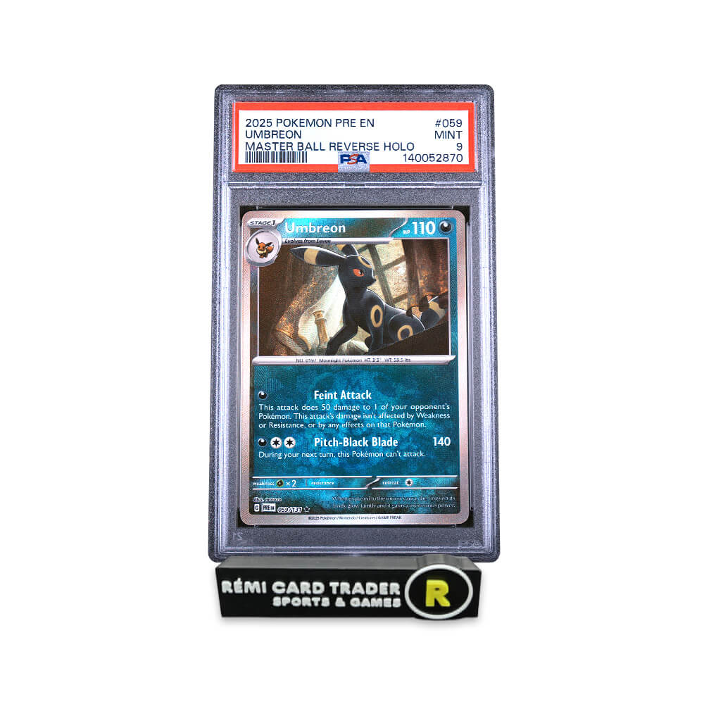 POKÉMON 2025 UMBREON (PRISMATIC EVOLUTIONS) #059 PSA MINT 9
