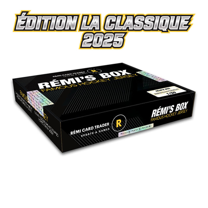 Rémi's Box Famous Hockey Jersey - Édition La Classique Rémi Card 2025