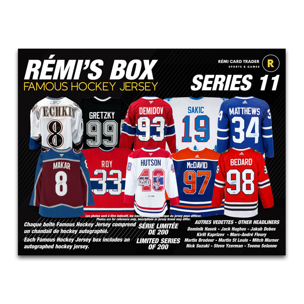 Rémi's Box Famous Hockey Jersey Series 11