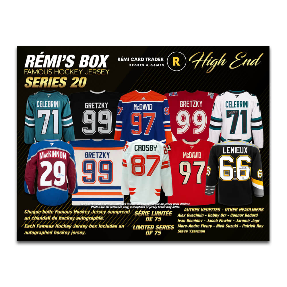Rémi's Box Famous Hockey Jersey Series 20 - High End