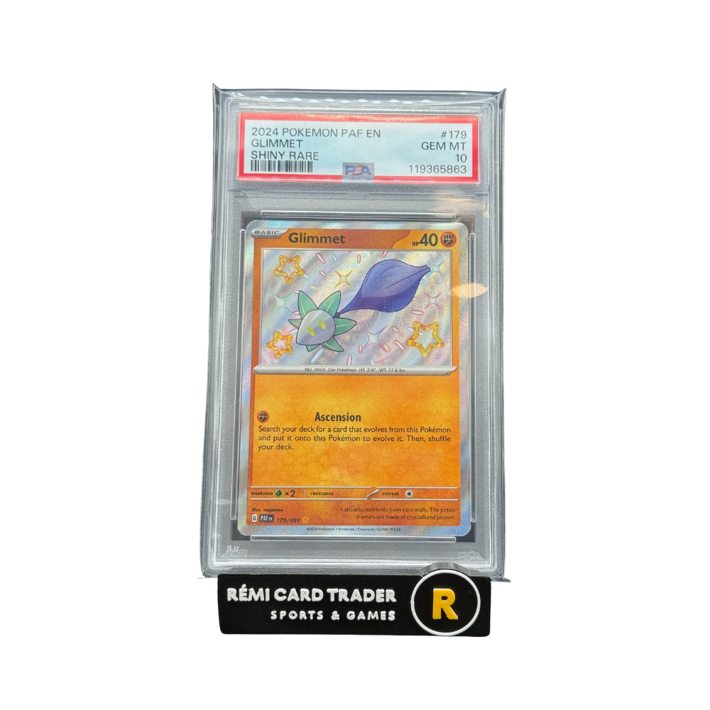 2024 Pokemon Glimmet Shiny Rare (Paldean Fates) #179 PSA 10 GEM MT