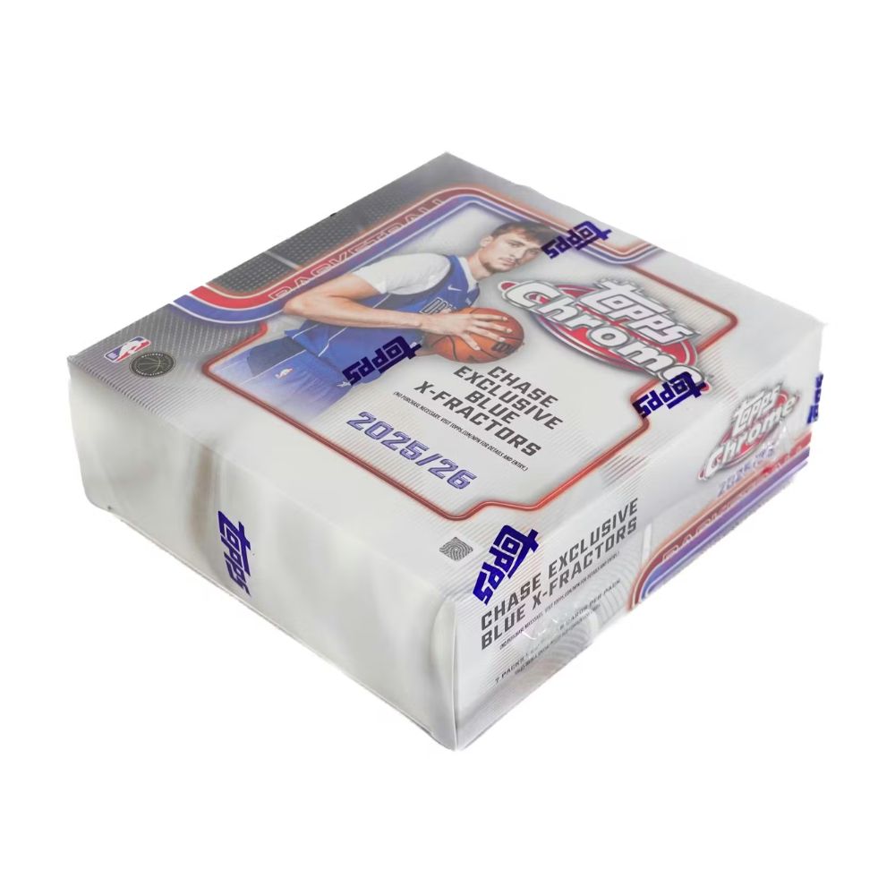 2025-26 Topps Chrome Basketball Mega Box