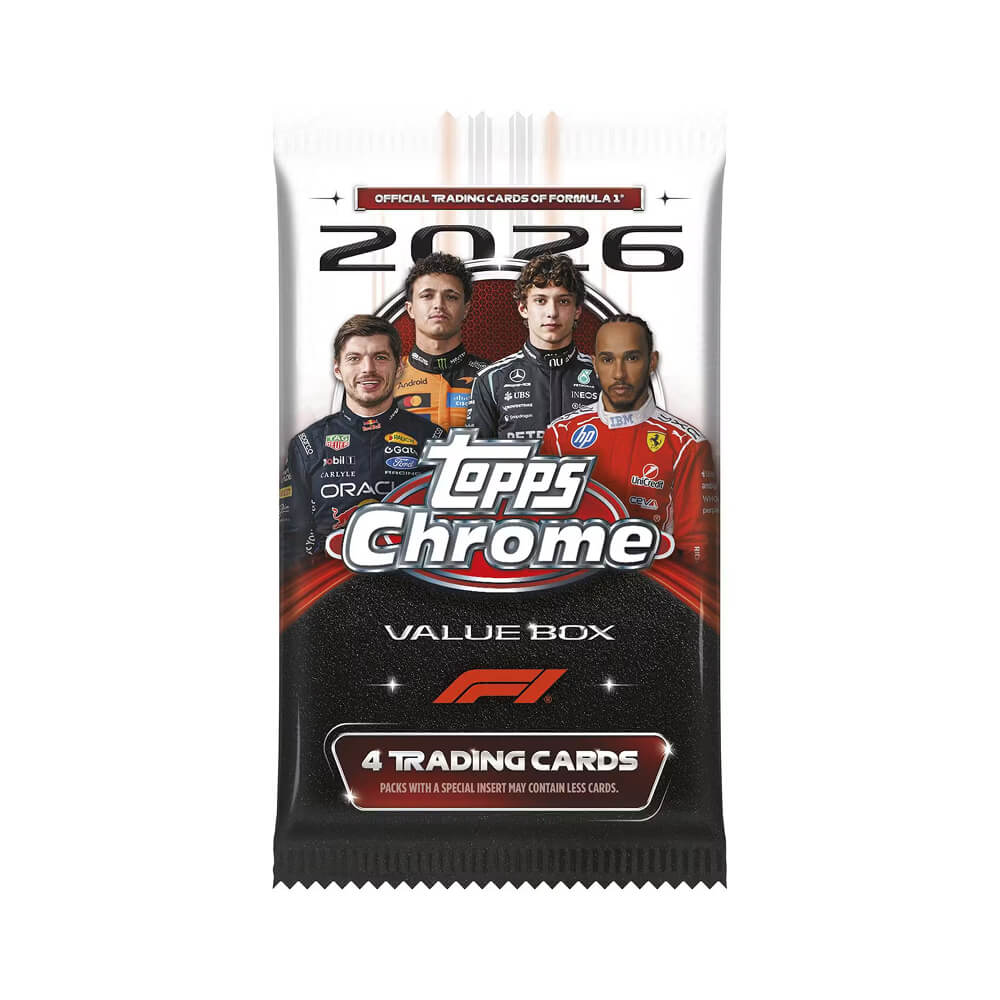 2026 Topps Chrome Formula 1 Racing Value Box
