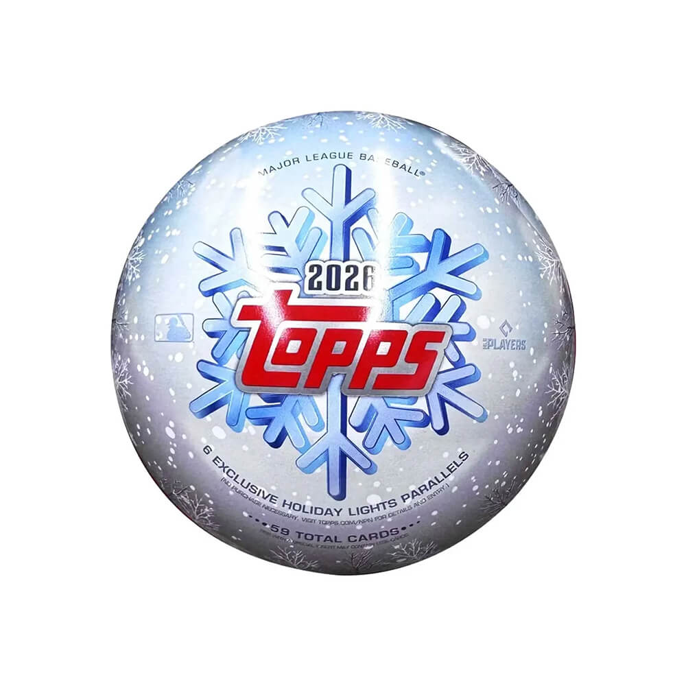 2026 Topps Holiday Baseball Tin