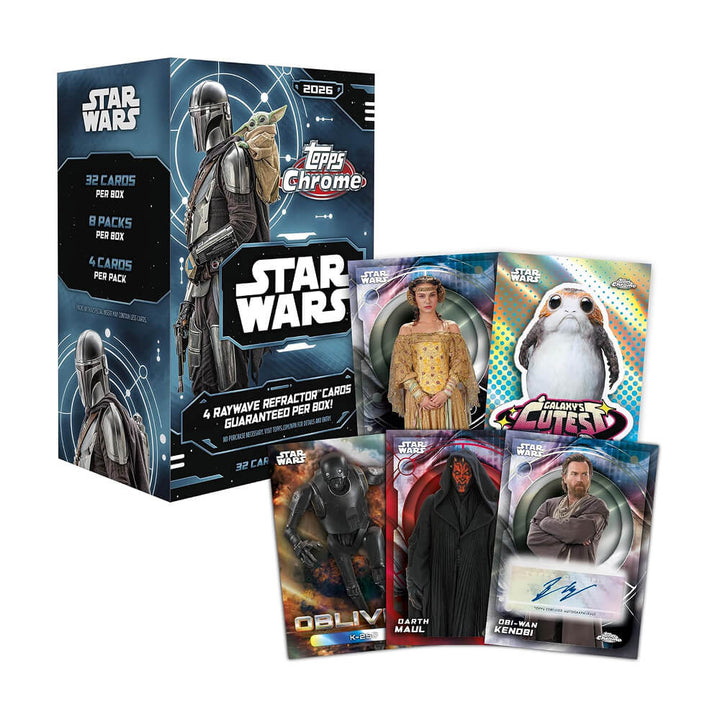 2026 Topps Chrome Star Wars Value Box