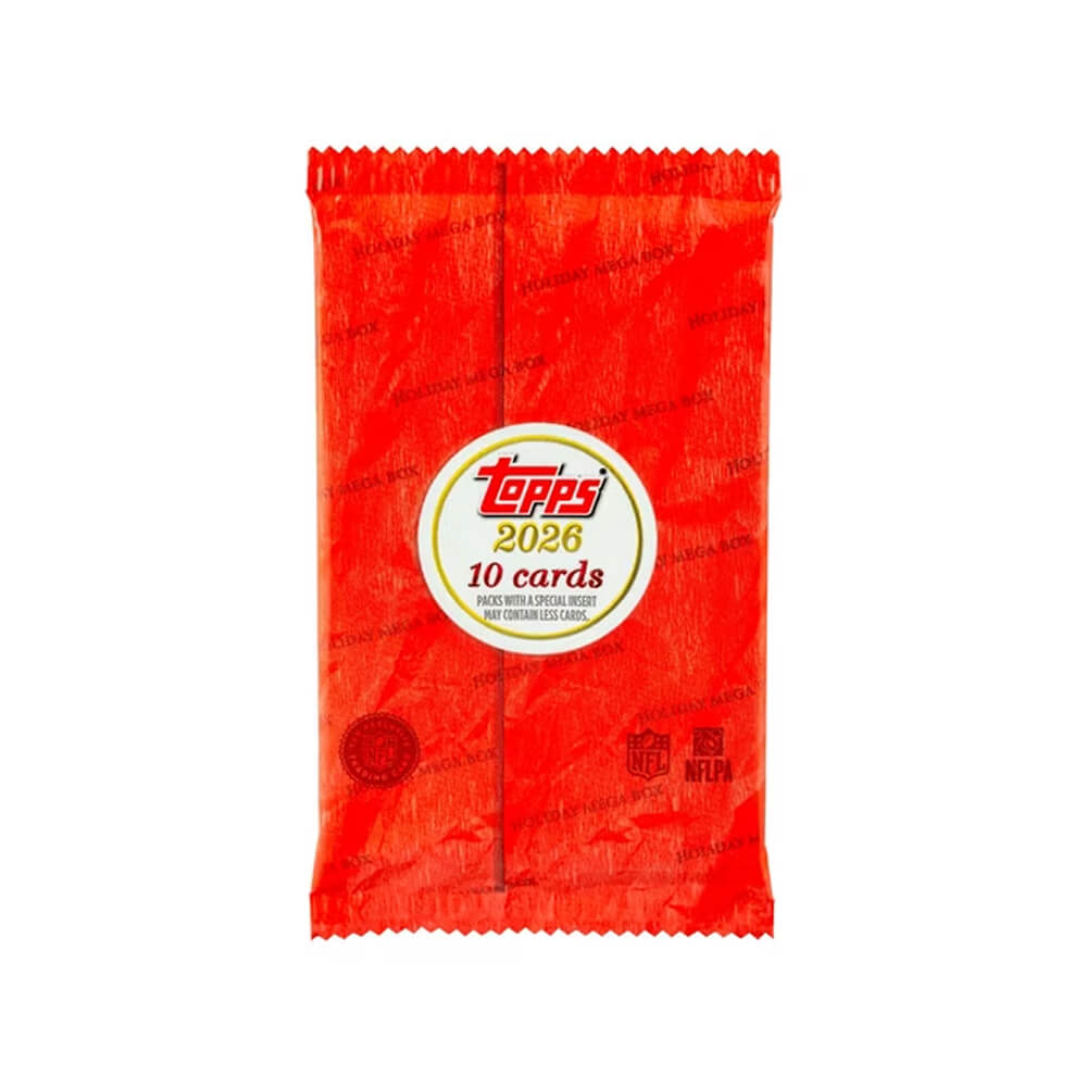 2026 Topps Holiday Football Mega Box