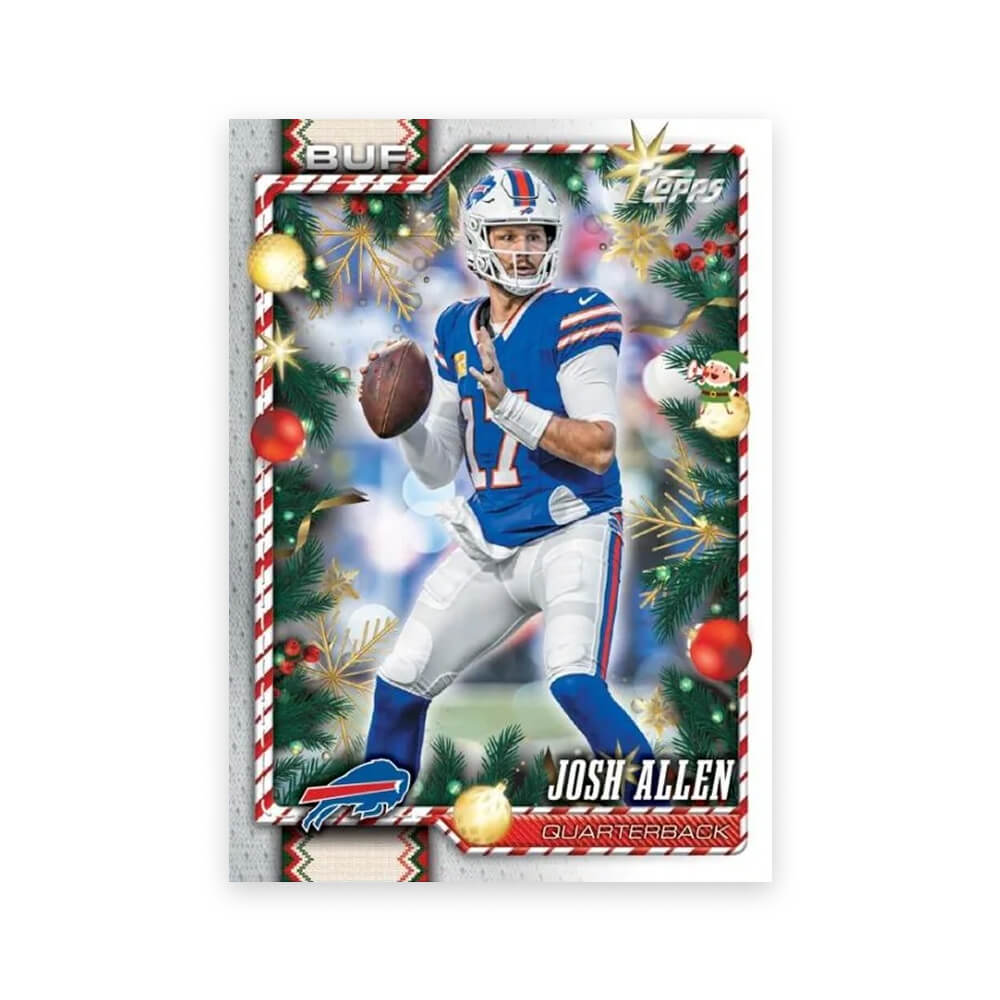 2026 Topps Holiday Football Mega Box