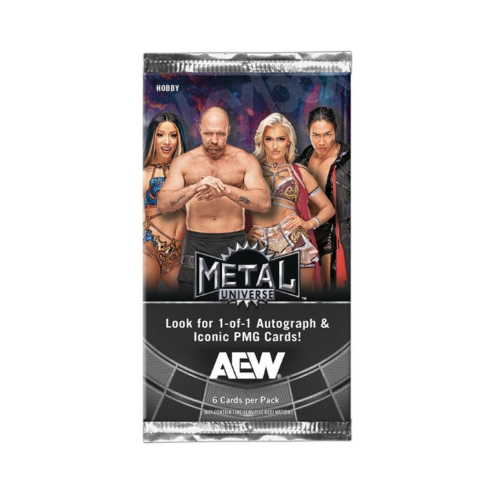 2025 Upper Deck AEW All Elite Wrestling Metal Universe Hobby Box