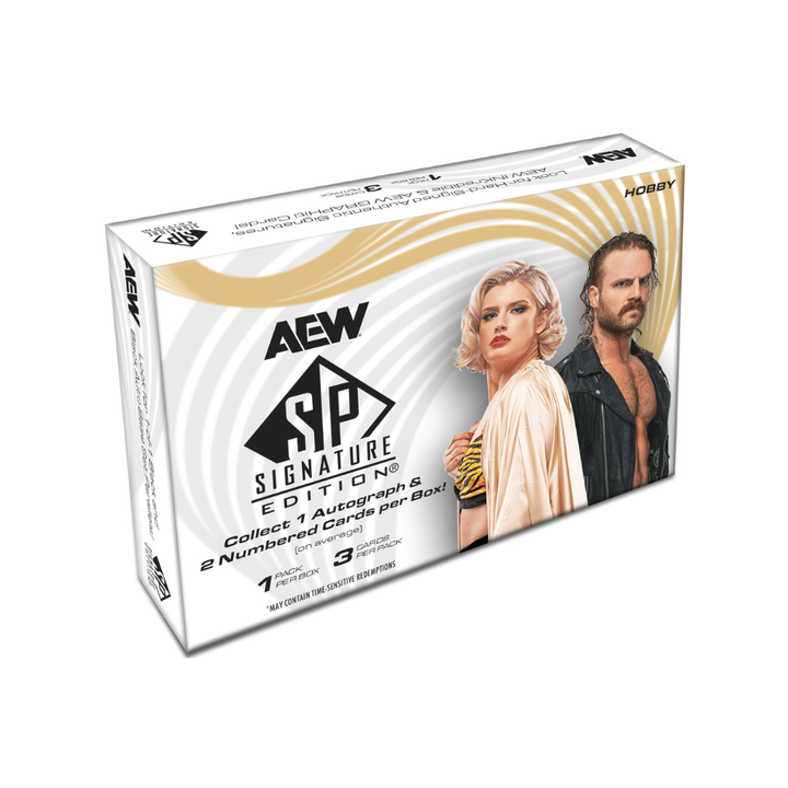 2025 Upper Deck AEW All Elite Wrestling SP Signature Edition Hobby Box