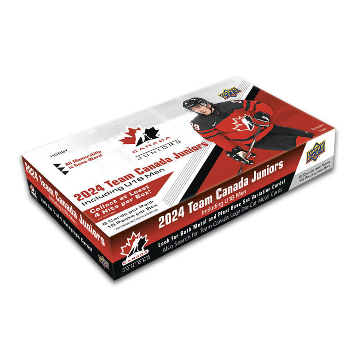 2024 Team Canada Juniors Hockey Hobby Box