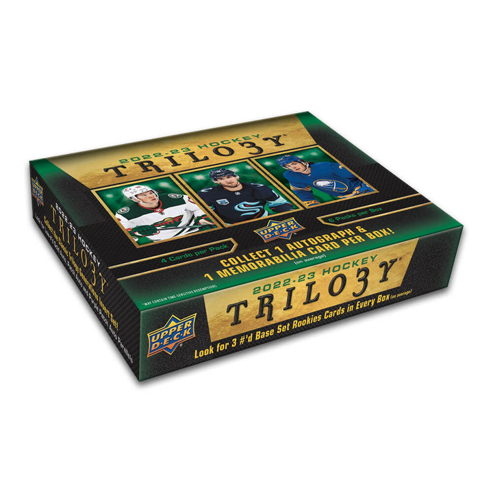 2022-23 Upper Deck Trilogy Hobby Box