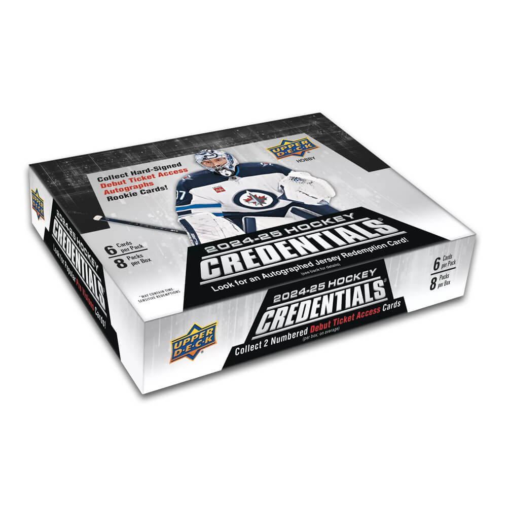 2024-25 Upper Deck Credentials Hobby Box