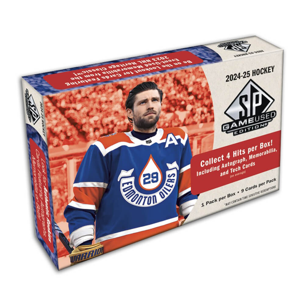 2024-25 Upper Deck SP Game Used Hobby Box