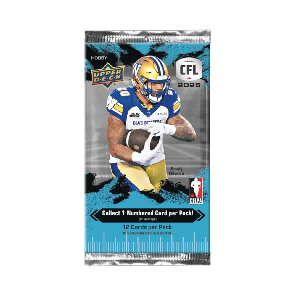 2025 Upper Deck CFL Football Hobby Box