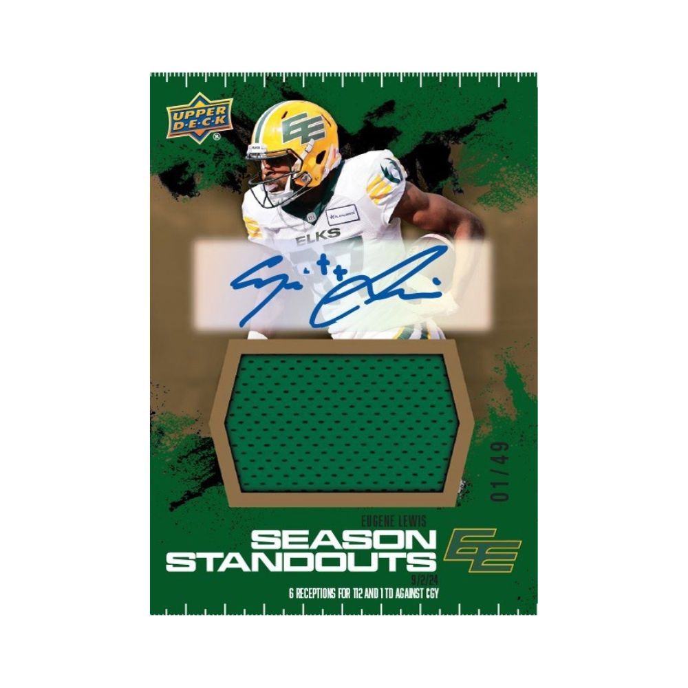 2025 Upper Deck CFL Football Hobby Box