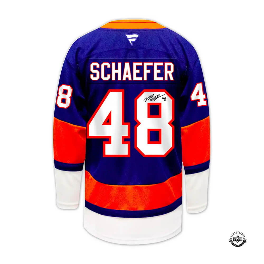Official Autographed Fanatics Premium Jersey - Matthew Schaefer