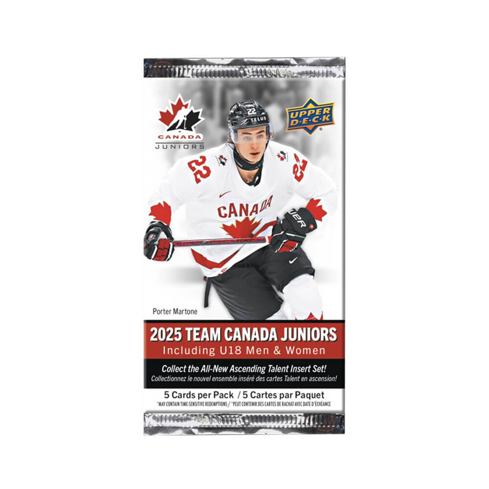 2025 Upper Deck Team Canada Juniors Hockey Blaster Box