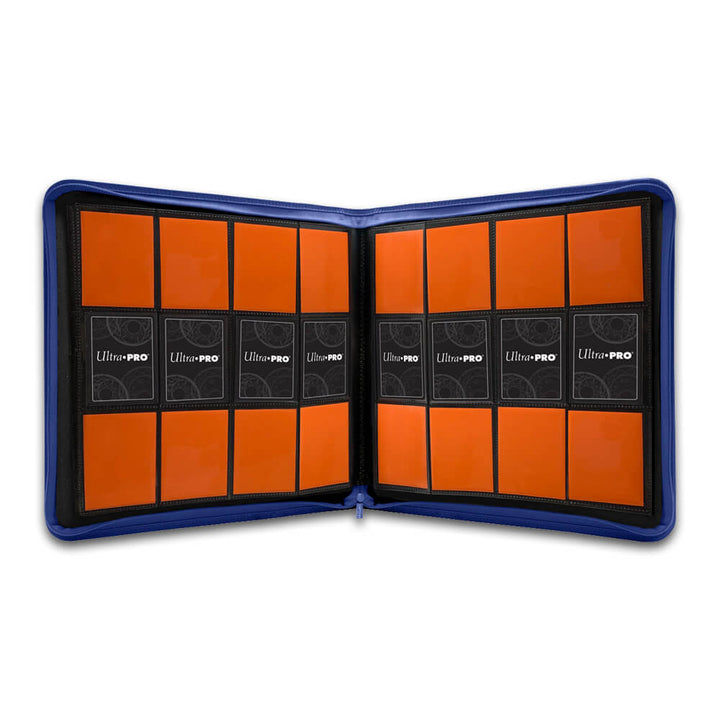 Ultra Pro Vivid PRO 12-pocket zippered binder: Blue