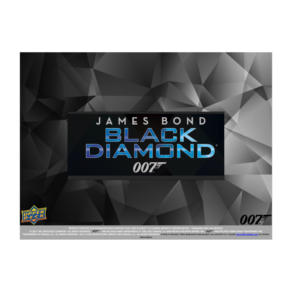 Upper Deck James Bond Black Diamond 007 Hobby Box