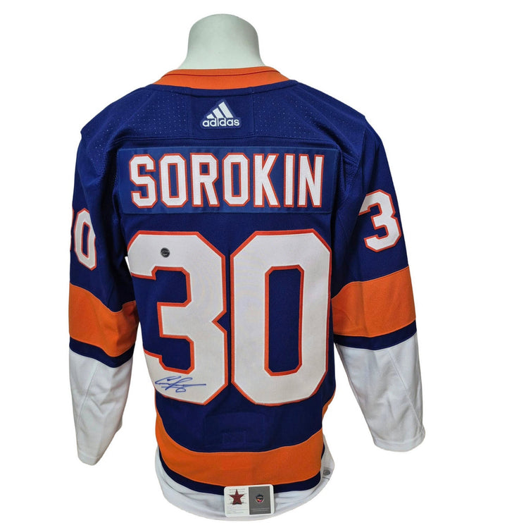 Chandail officiel Adidas signé - Ilya Sorokin domicile Starside coa